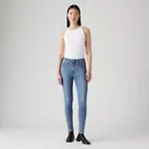 LEVI'S Light blue 721 skinny jeans